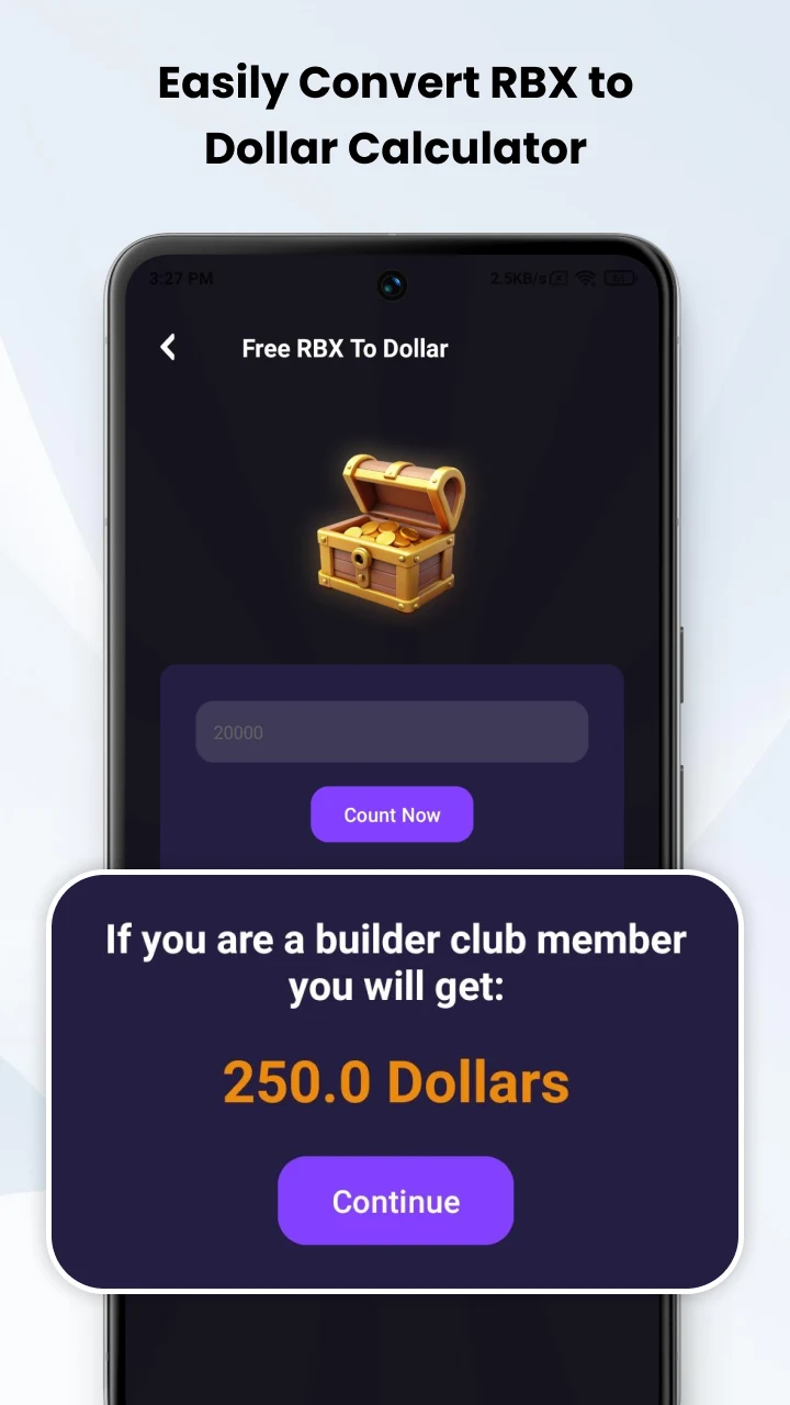 RBLX Calcu : Robox Counter screenshot