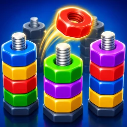 Symbol von Nut Stack：Sort Puzzle